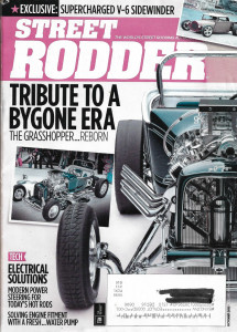 STREET RODDER 2015 OCT - GRASSHOPPER REBORN, MODERN POWER STEERING FOR RODS